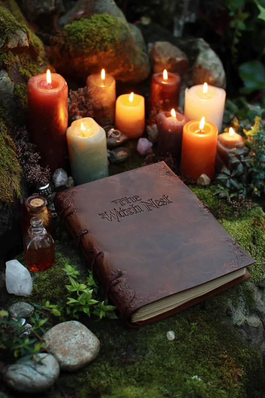 Create a Candle Nook in the Underbrush
