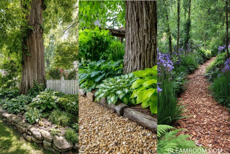 16 Garden Borders That Look Great With Bark