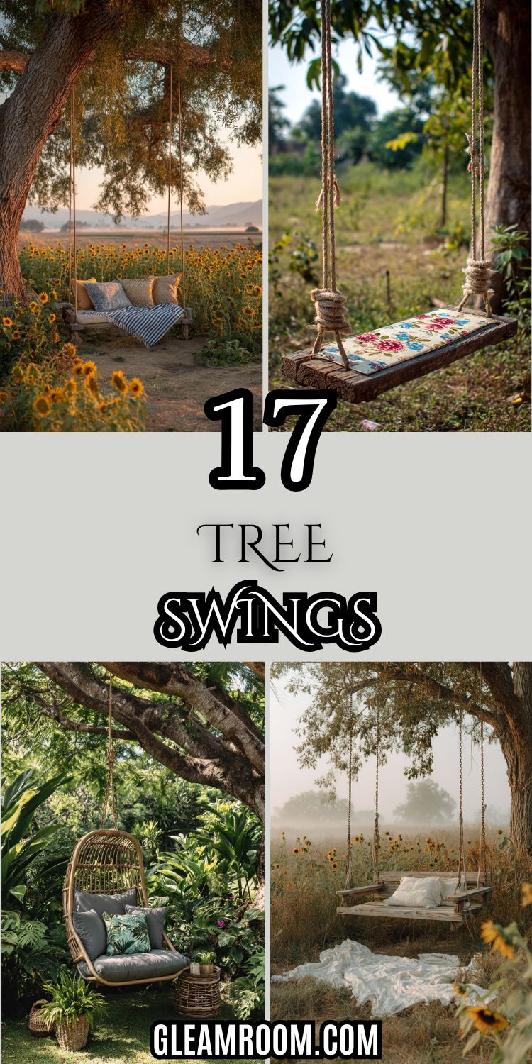 17 Tree Swings That Will Make Your Yard Feel Magical