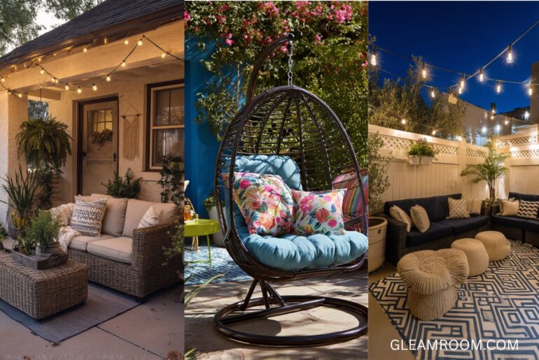 18+ Patio Seating Ideas to Elevate Your Outdoor Space