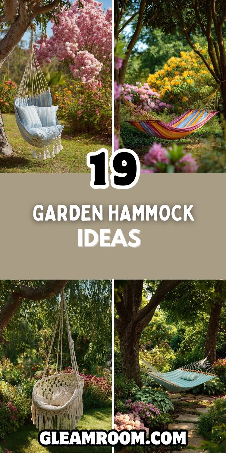 19 Garden Hammock Ideas to Elevate Your Outdoor Relaxation Game