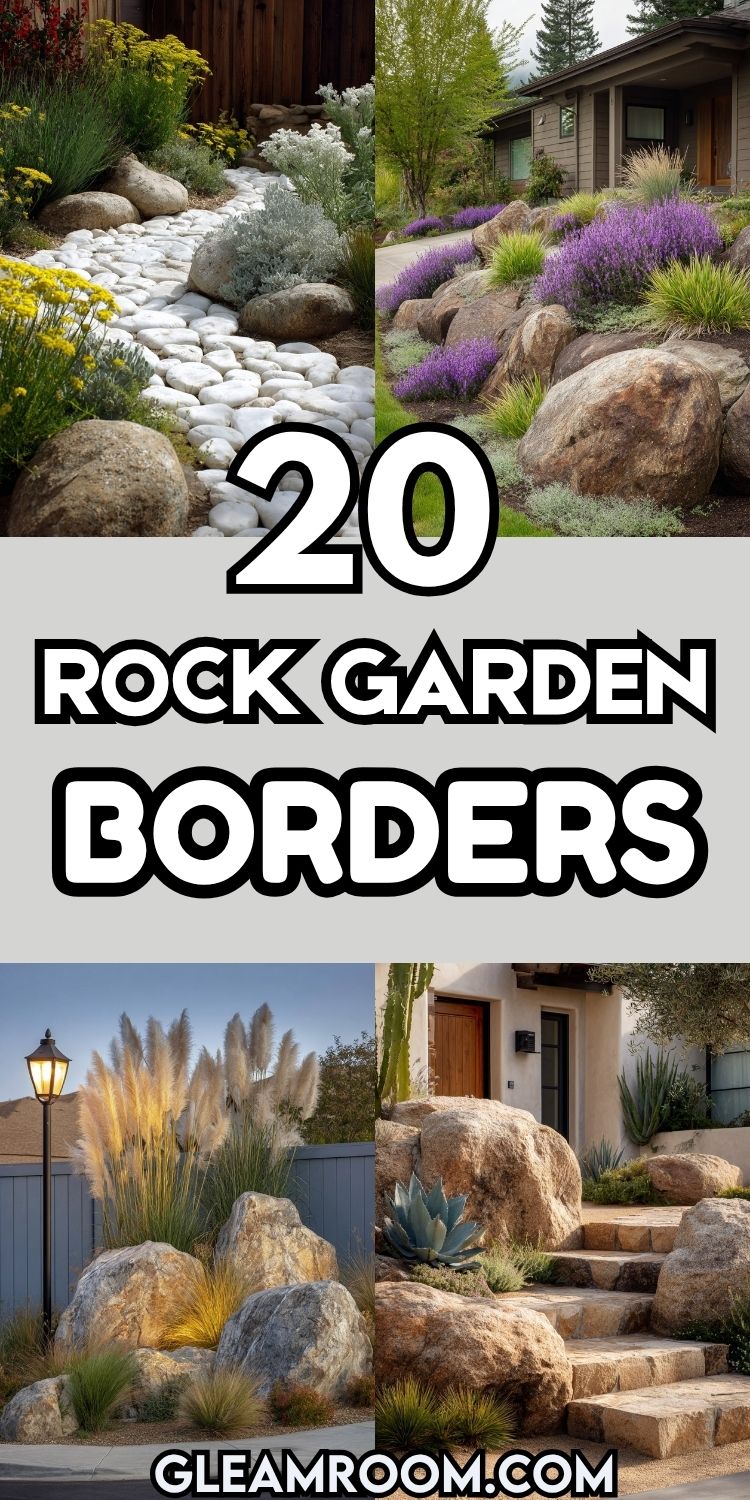 20 Rock Garden Borders We’re Totally Loving Right Now!