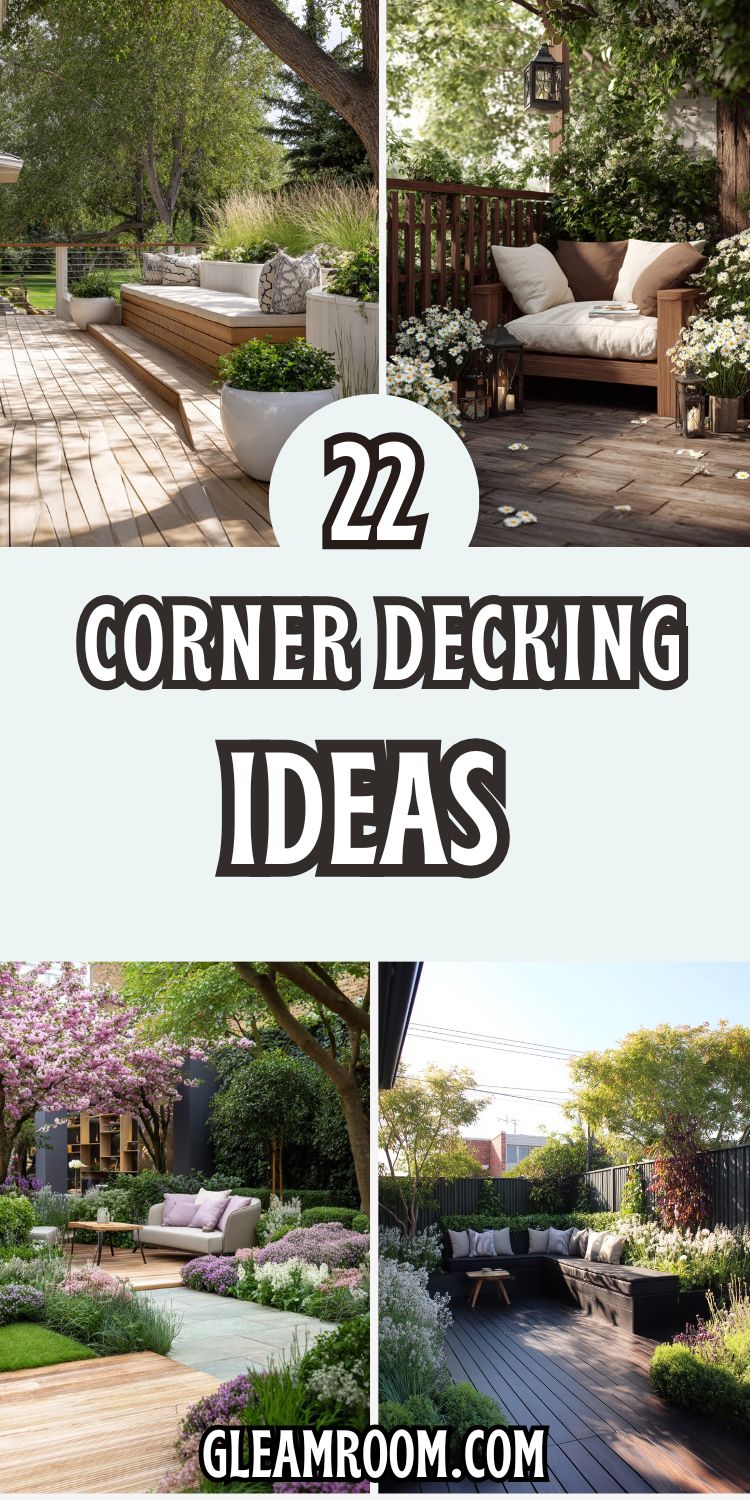 22 Corner Decking Ideas to Transform Unused Corners