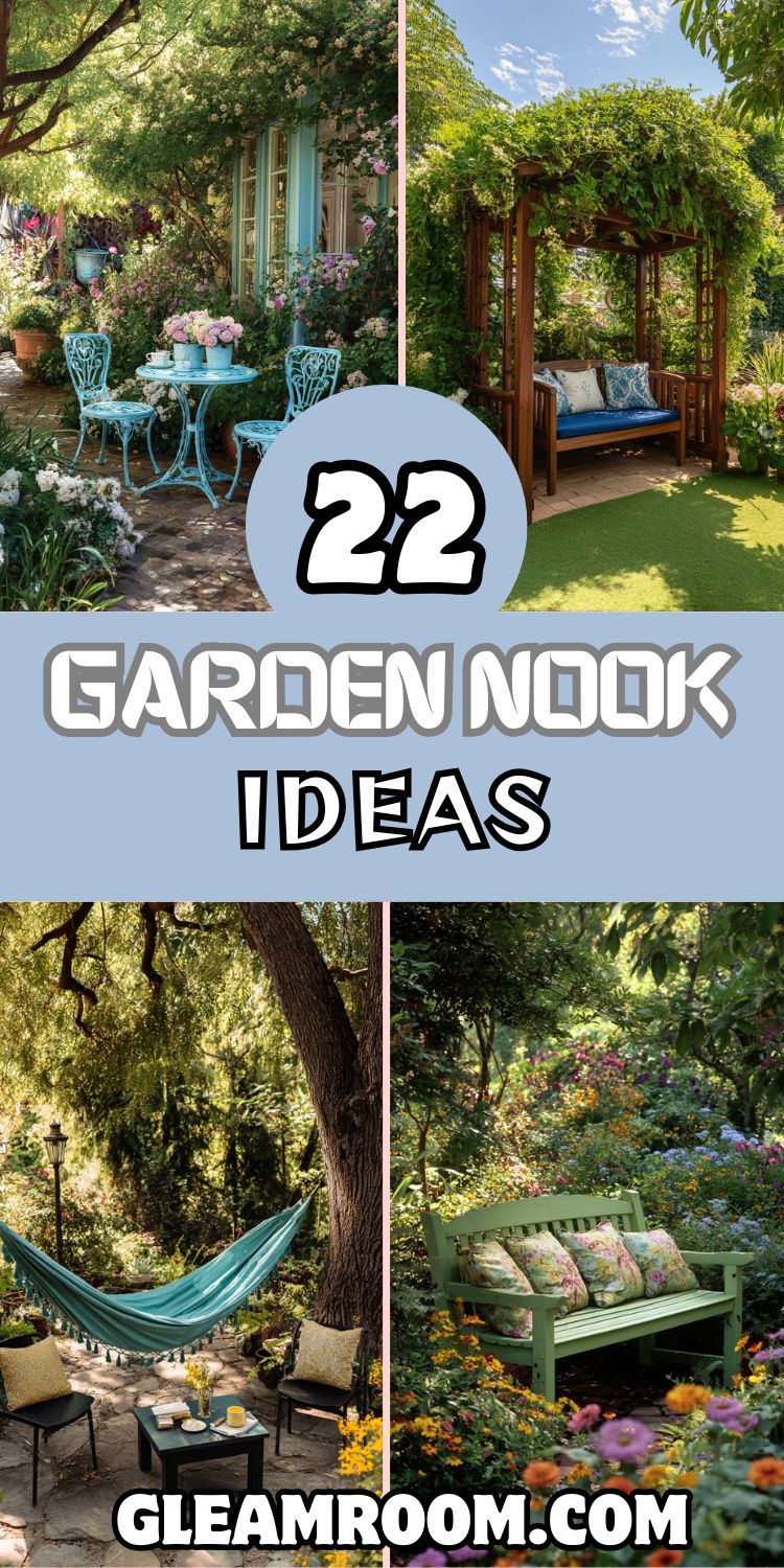 22 Garden Nook Ideas Give Your Garden a Cozy Retreat