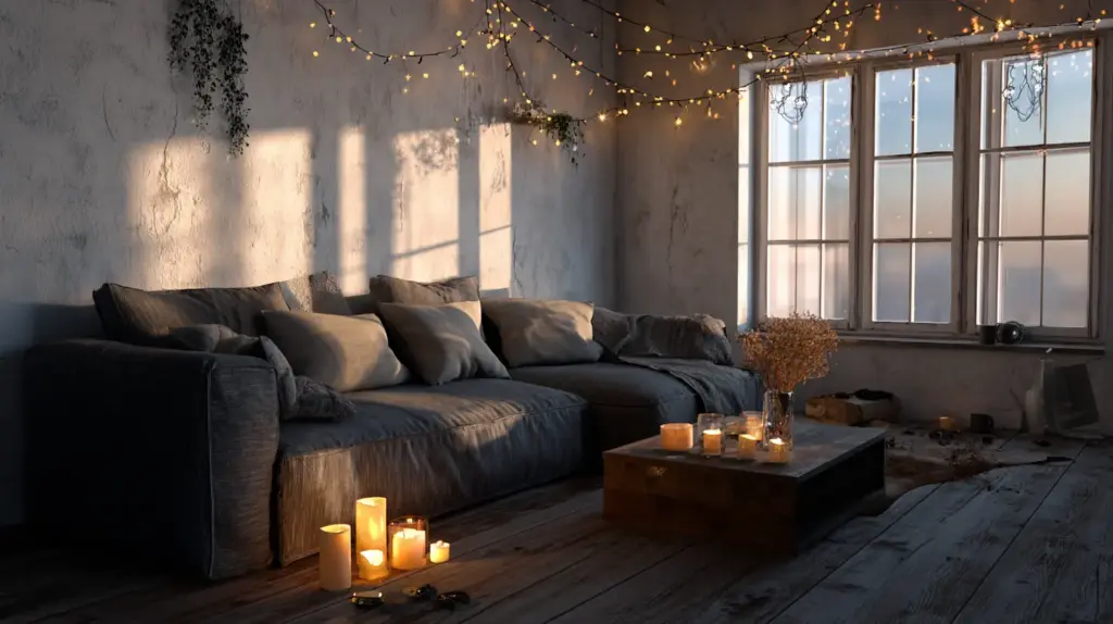 Ambient Lighting: Candles, Lanterns, and String Lights