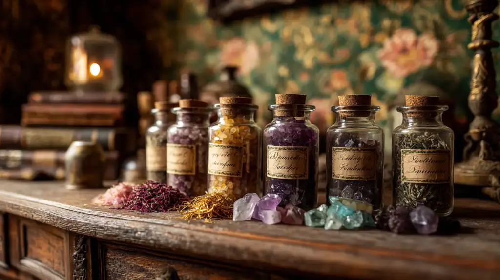 3. Apothecary Jars & Mystical Storage