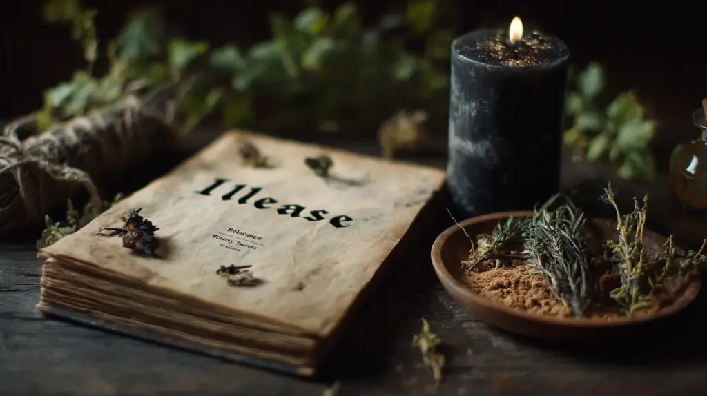 5. Banishing Black Candle with Charcoal Dust