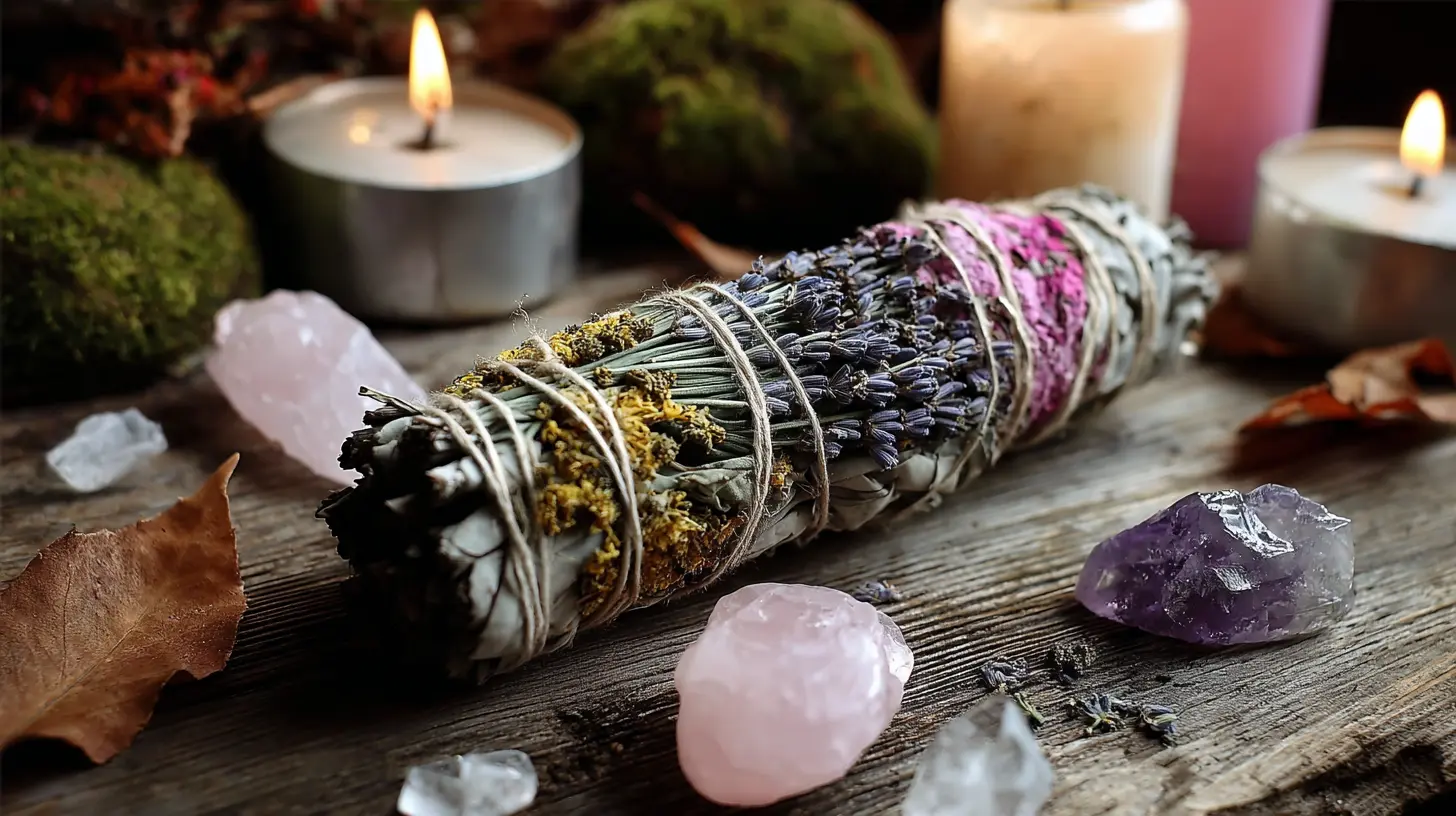 Herb-Infused Smoke Wand