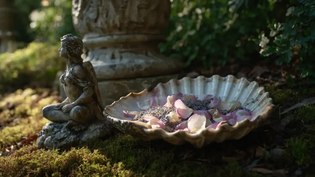 Offering Bowl Made of Shell or Stone