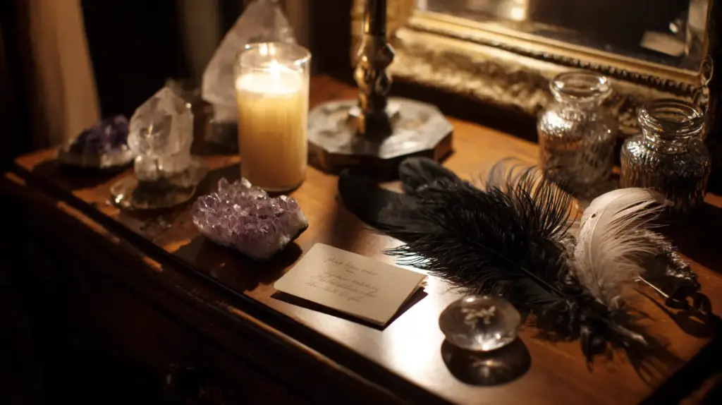 6. DIY Witchy Bedside Altar Tray