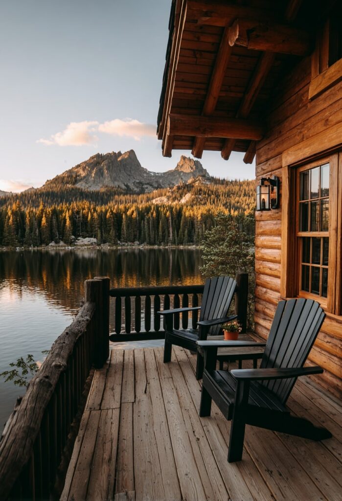 Lakeside Cabin Charm with Adirondack