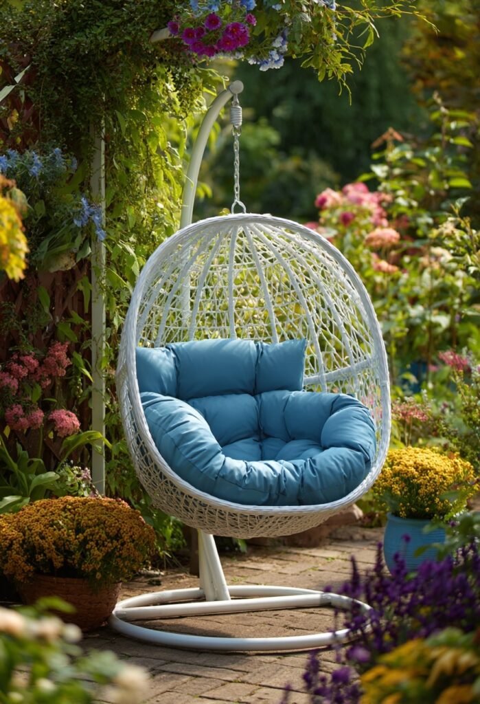 Hanging Egg Chair Garden Escape