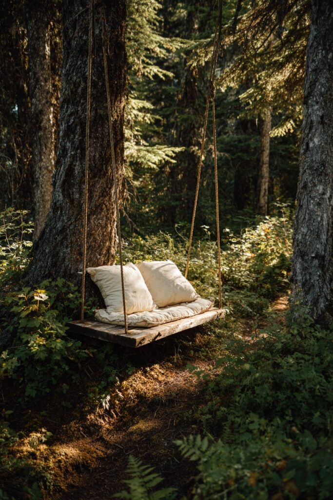 Forest Hideaway Tree Swing