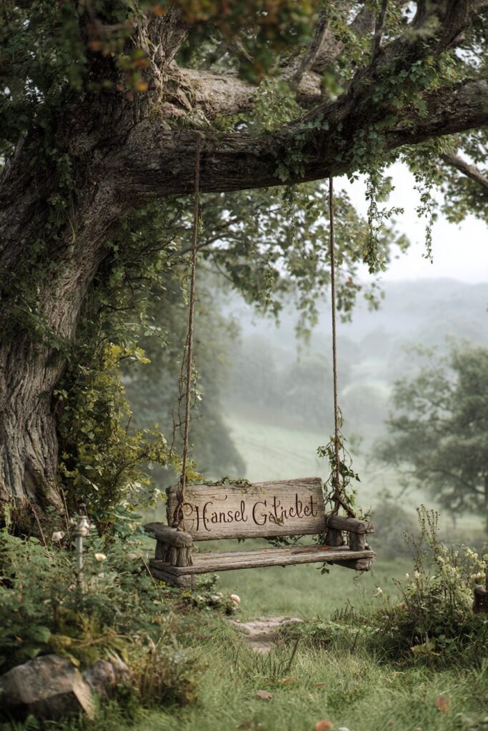 Fairy Tale Storybook Tree Swing