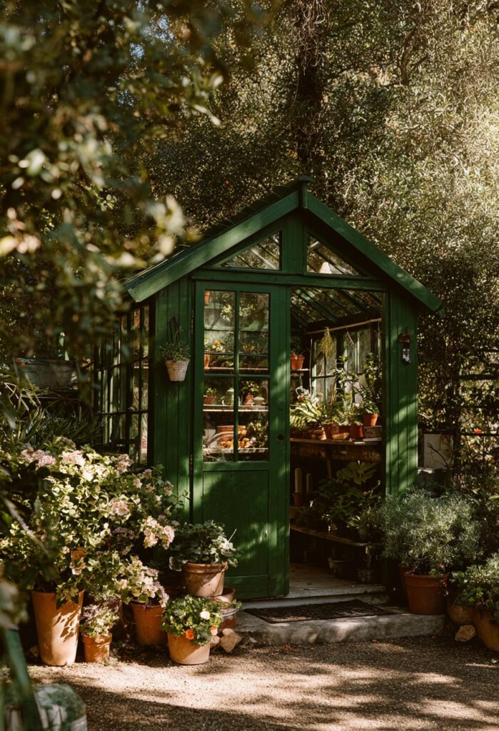 Greenhouse Garden Nook