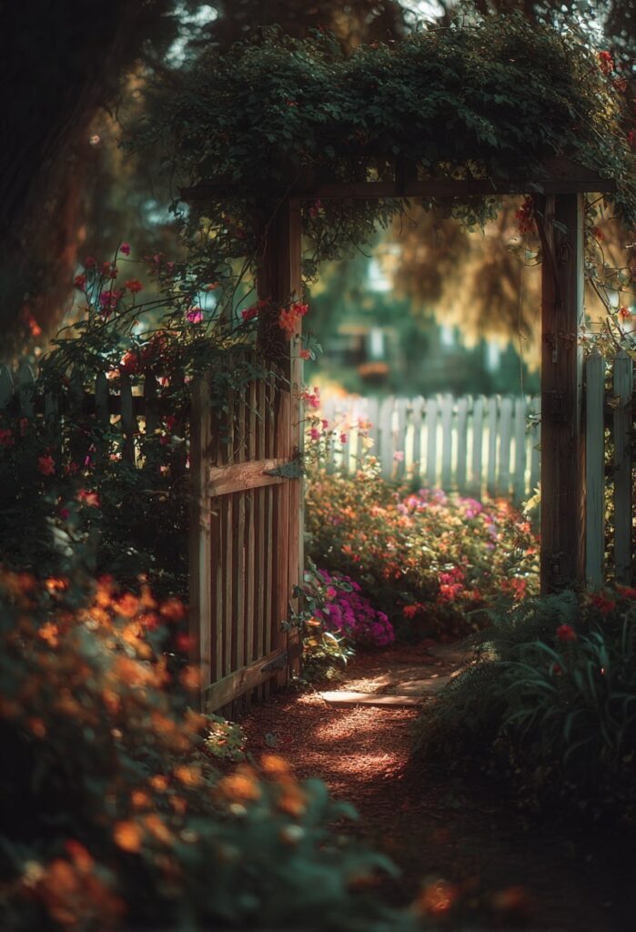 Cottage Garden Gate Nook