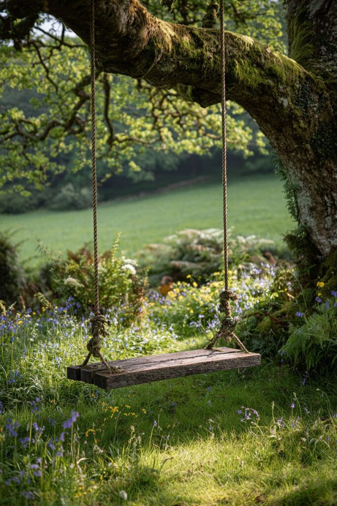 Enchanted Woodland Tree Swing