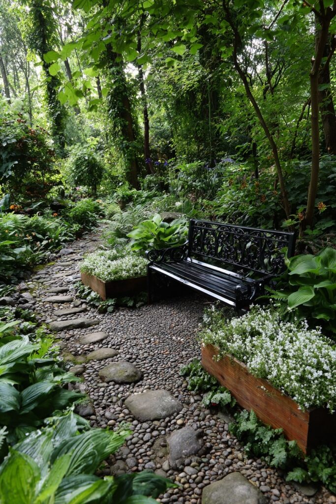 Woodland Retreat Bench