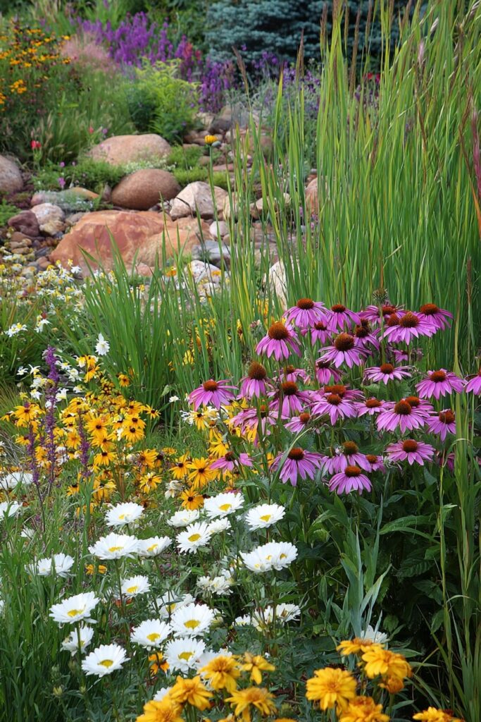 Wildflower and Grass Border
