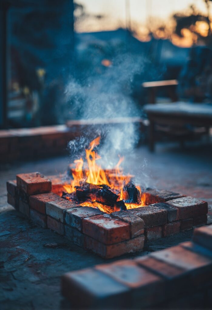 5. Brick-by-Brick Backyard Warmth