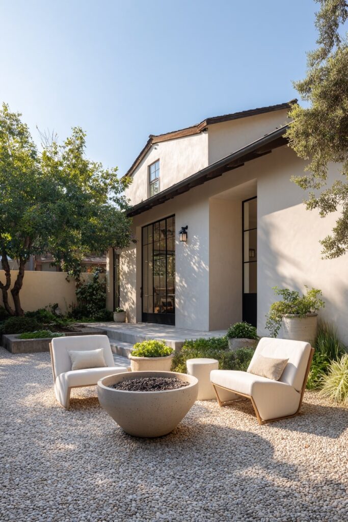 Rustic And Inviting Fire Pit Seating