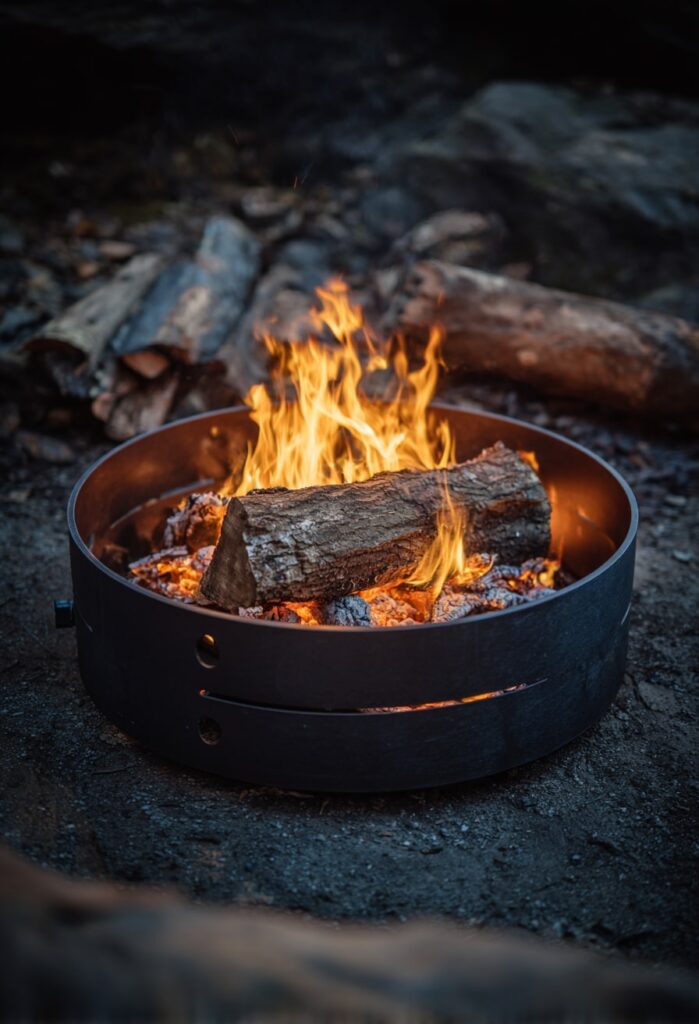 Classic Steel Ring Fire Pit
