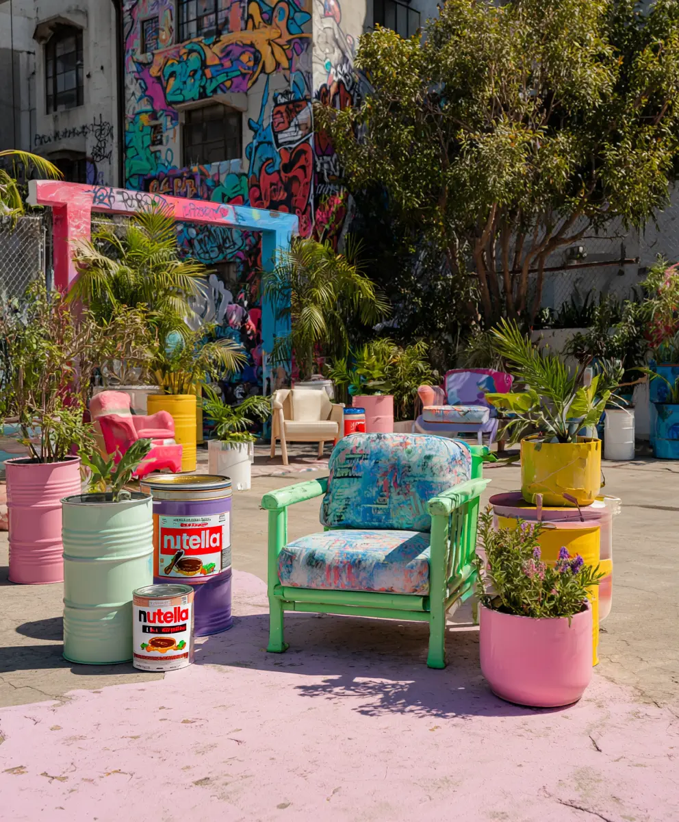 Add Colorful Charm with Graffiti-Inspired Walls