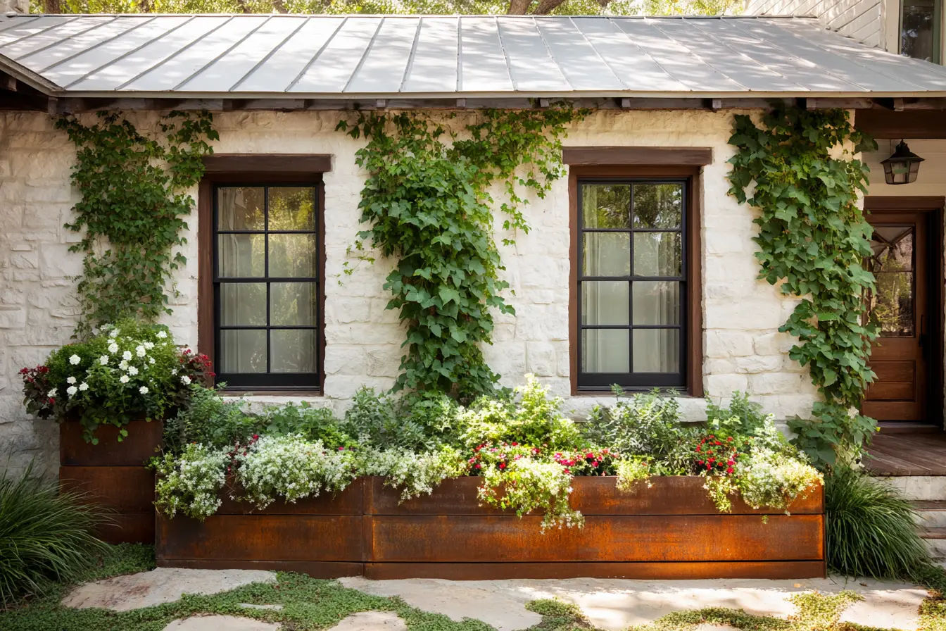 Charming Garden Window Boxes for a Cozy Vibe