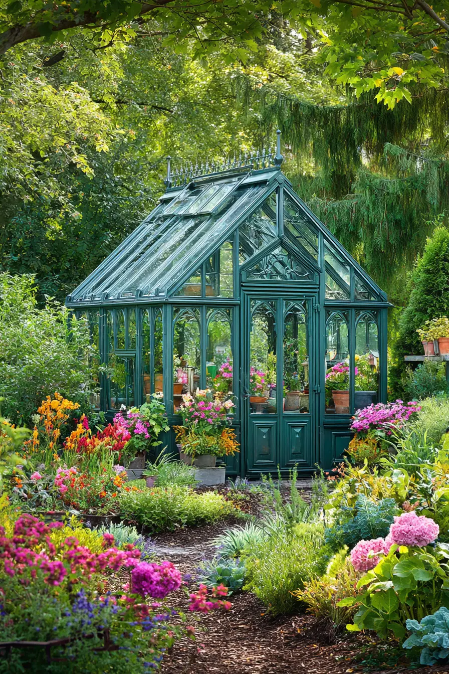 Gothic Greenhouse Charm