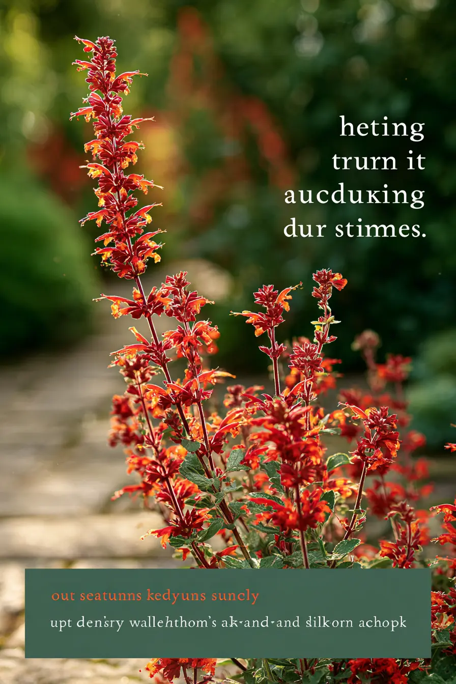Autumn Sage – A Shrub with Fiery Blooms