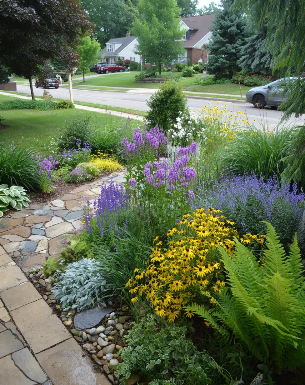 Natural Stone Garden Path