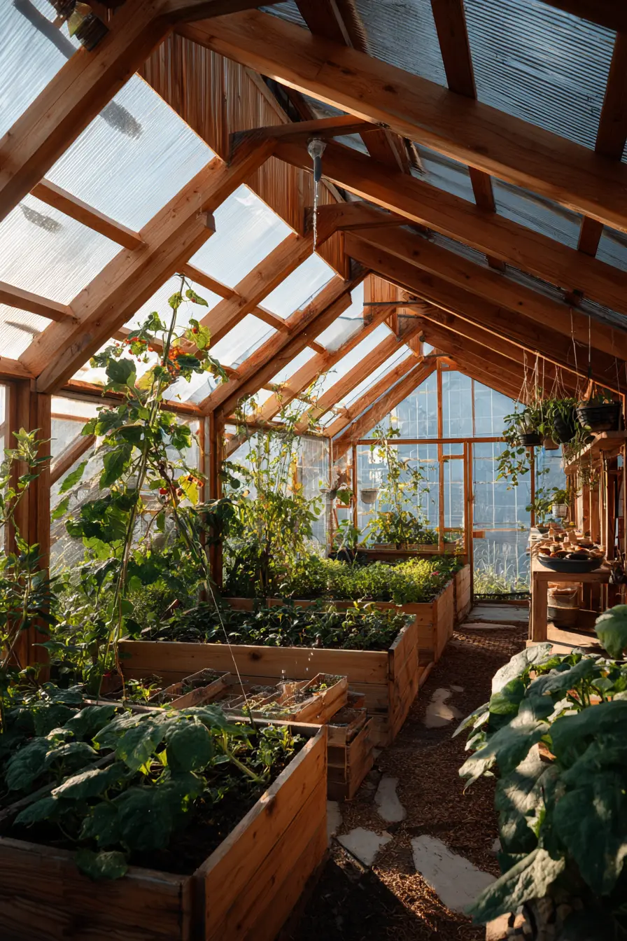 Raised Bed Greenhouse Haven