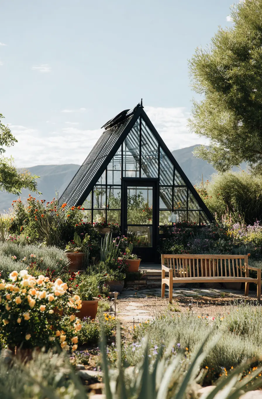 A-Frame Greenhouse Design
