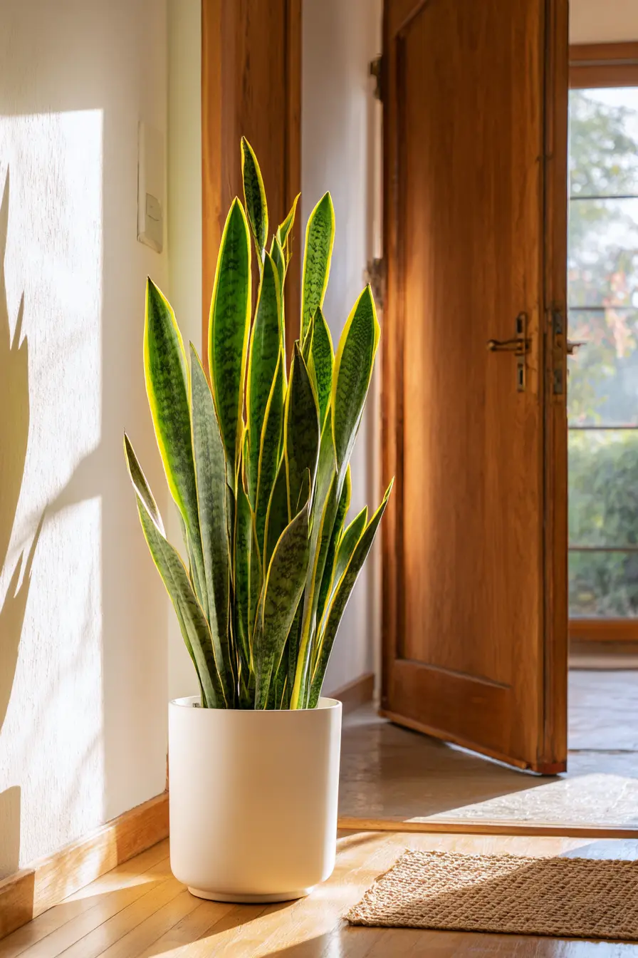 Snake Plant for Protection and Strength