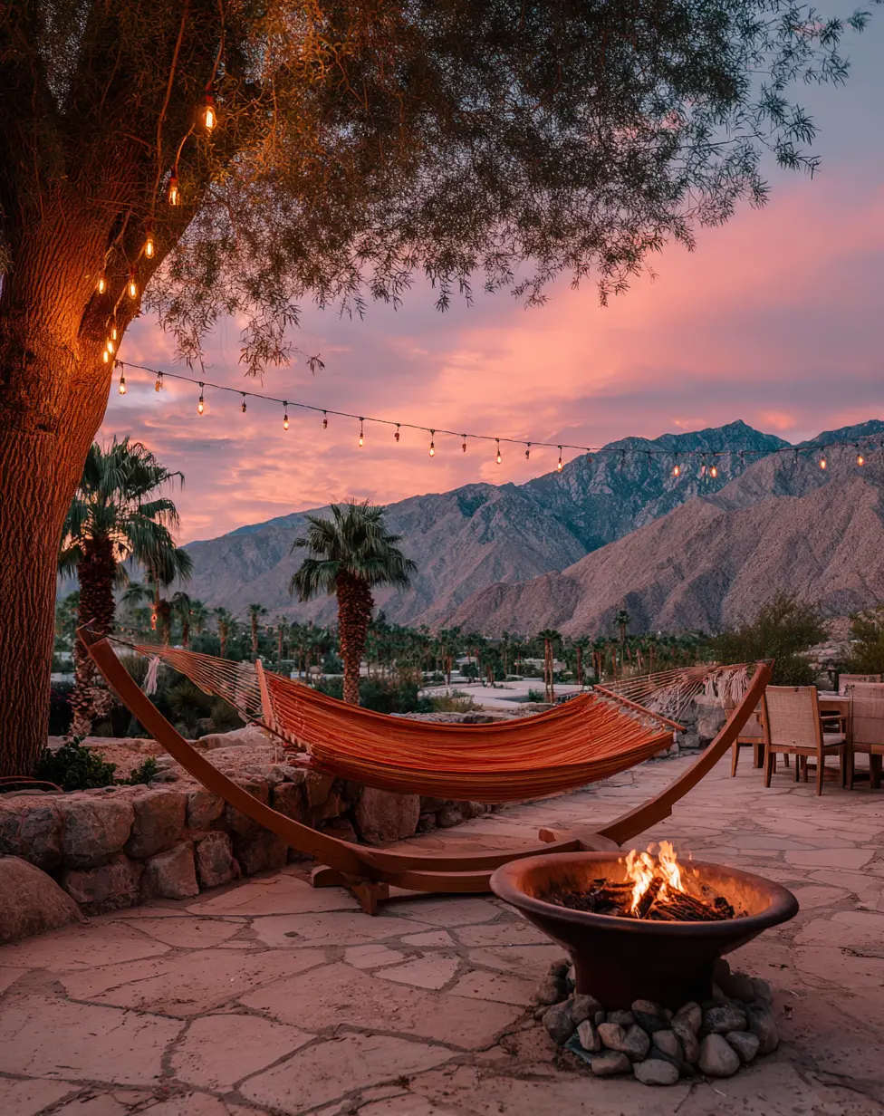Hammock Retreat with Mountain Views