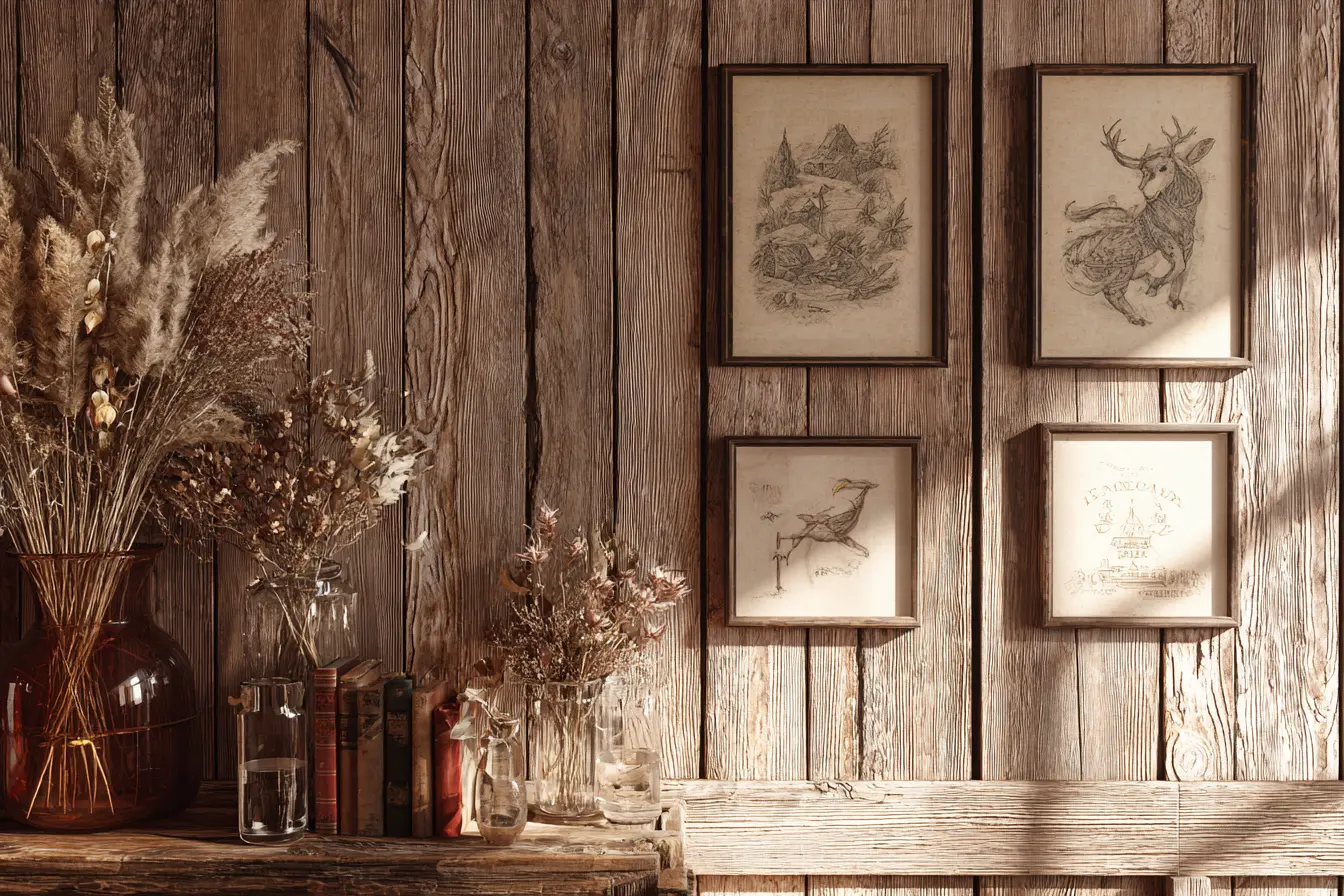 Rustic Shed Interior