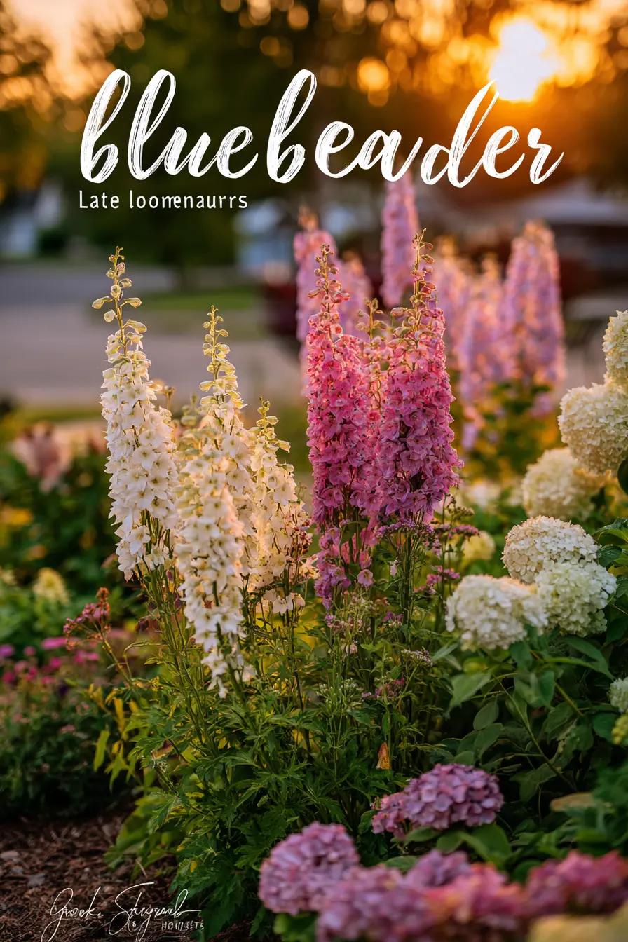 Delphinium Shrubs for Towering Sunlight Color