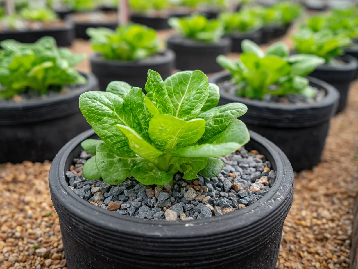 Growing Greens in the Right Container Size