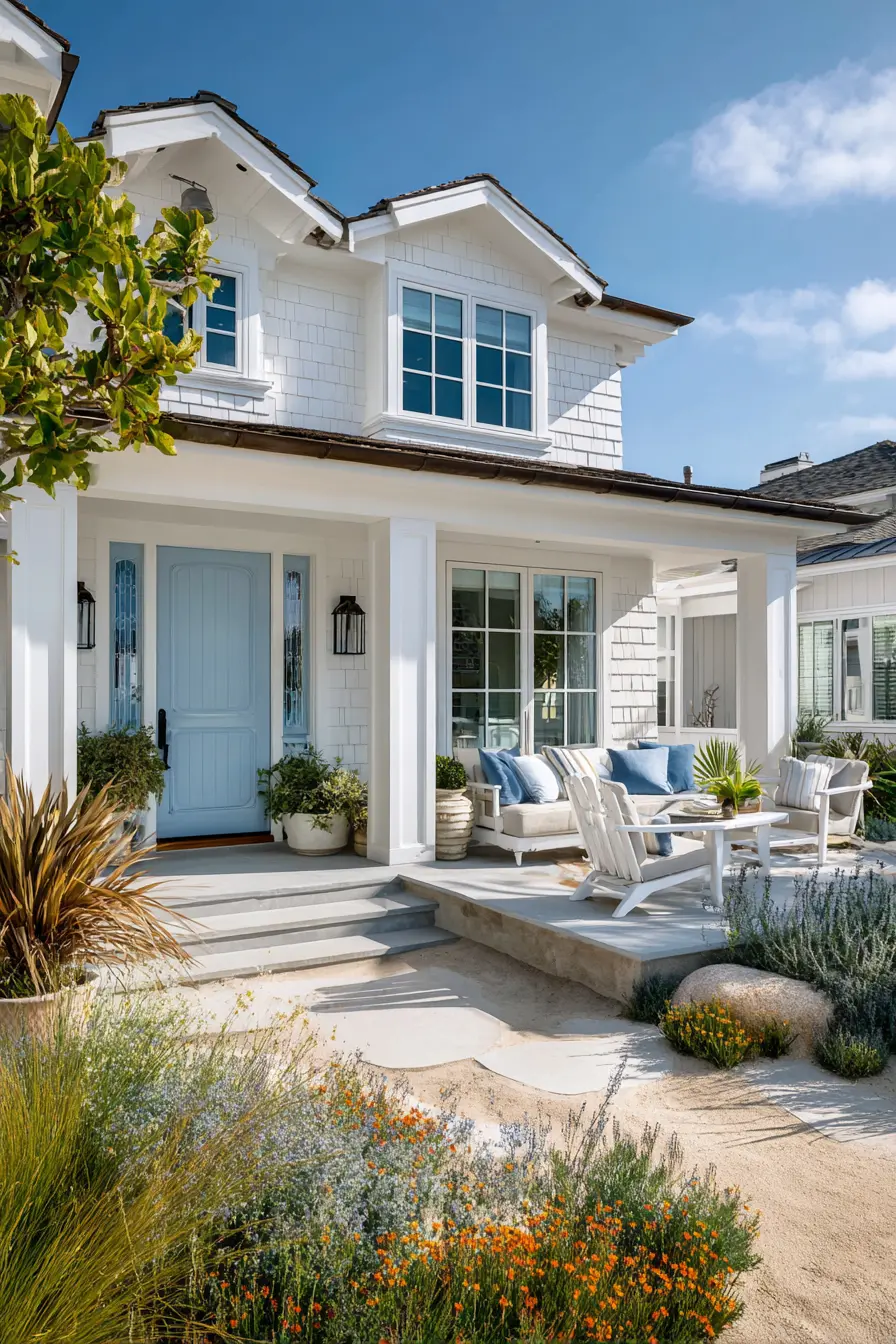 Coastal Walkway with Light and Breezy Style