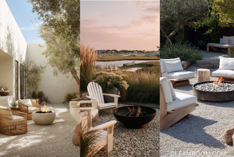 20 Sizzling Gravel Fire Pit Ideas to Ignite Your Backyard