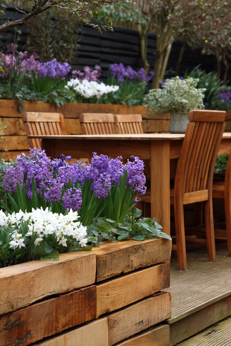 Tiered Flower Bed Garden