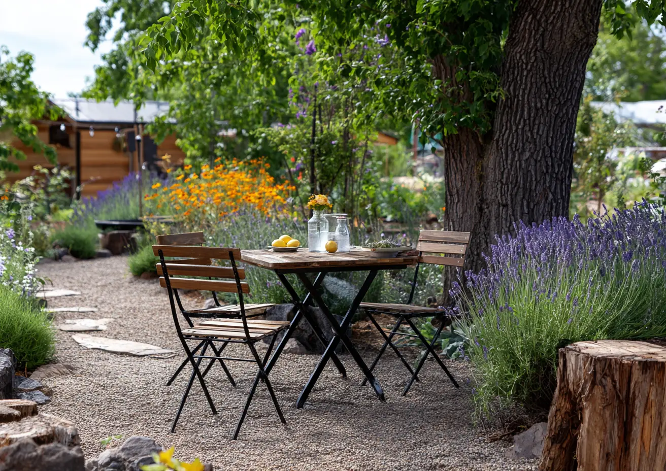 Cozy Garden Dining Spot