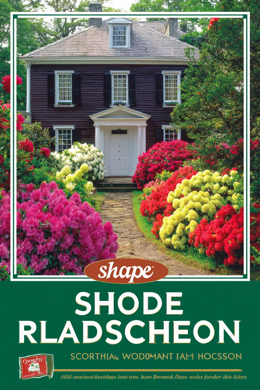 Rhododendron: Bold Blooms for Shady Corners