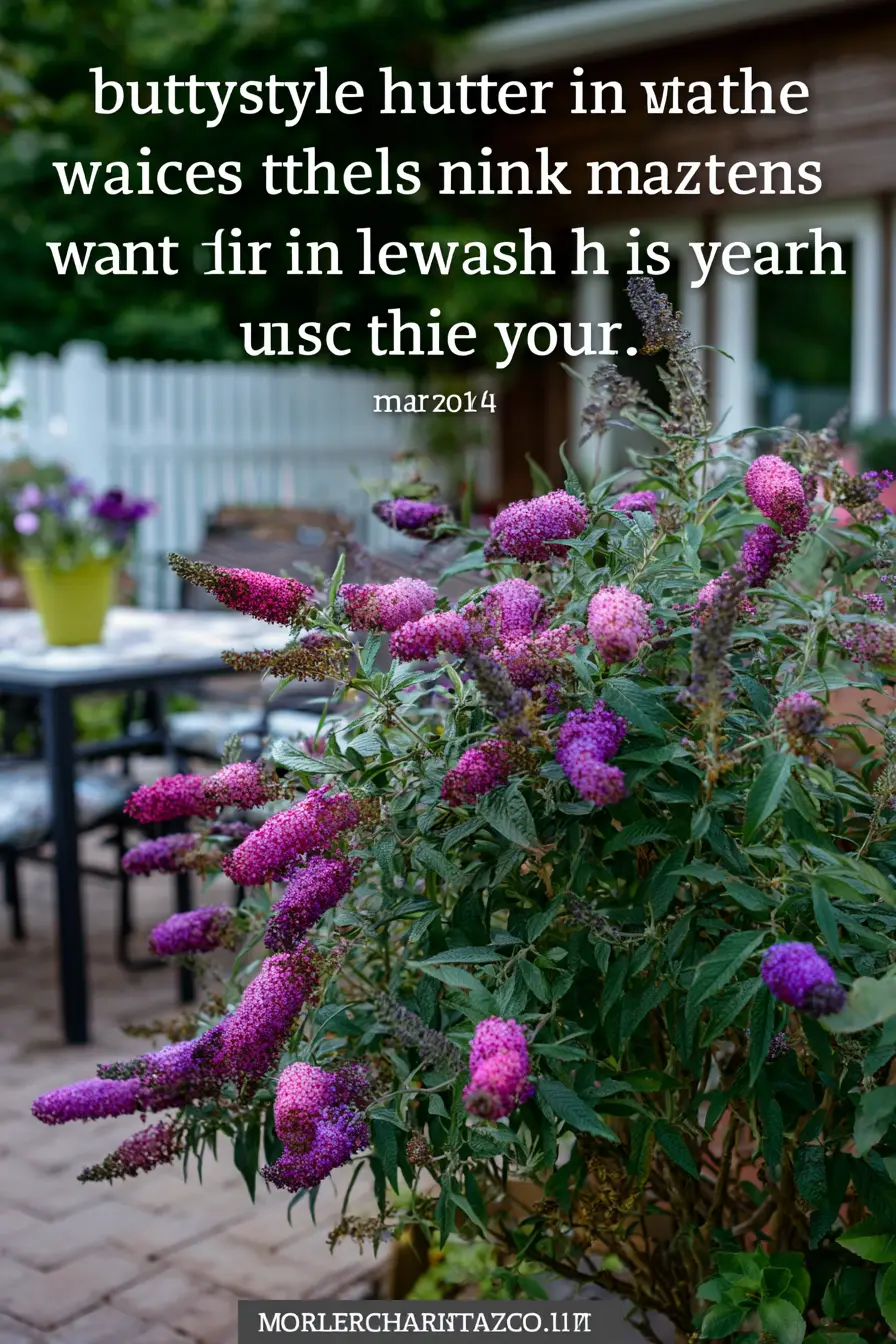 Butterfly Bush – Colorful Blooms that Attract Pollinators