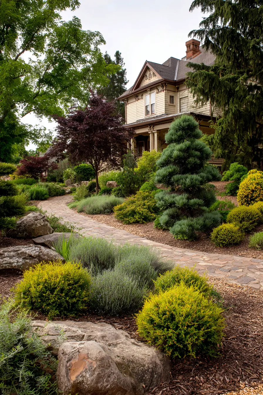 Dwarf Evergreen Shrubs for Sunlit Landscapes
