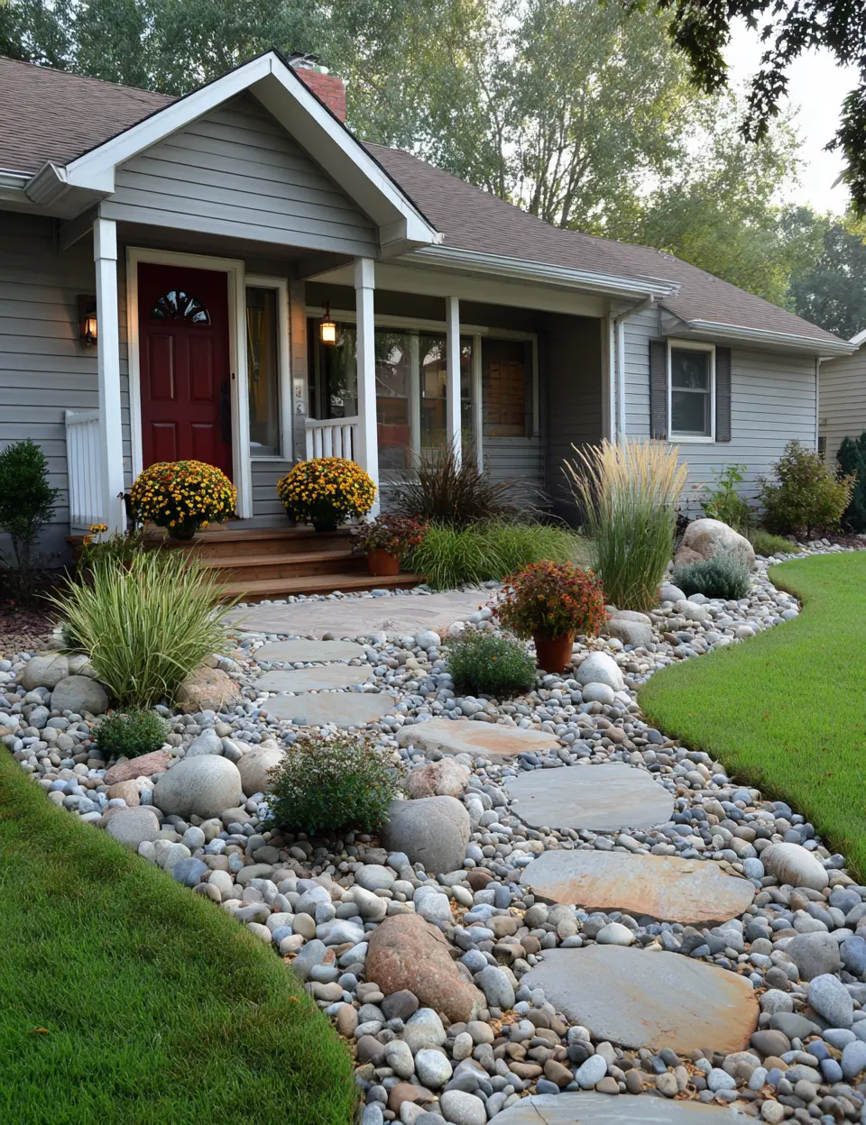Welcoming Rock Garden Pathway
