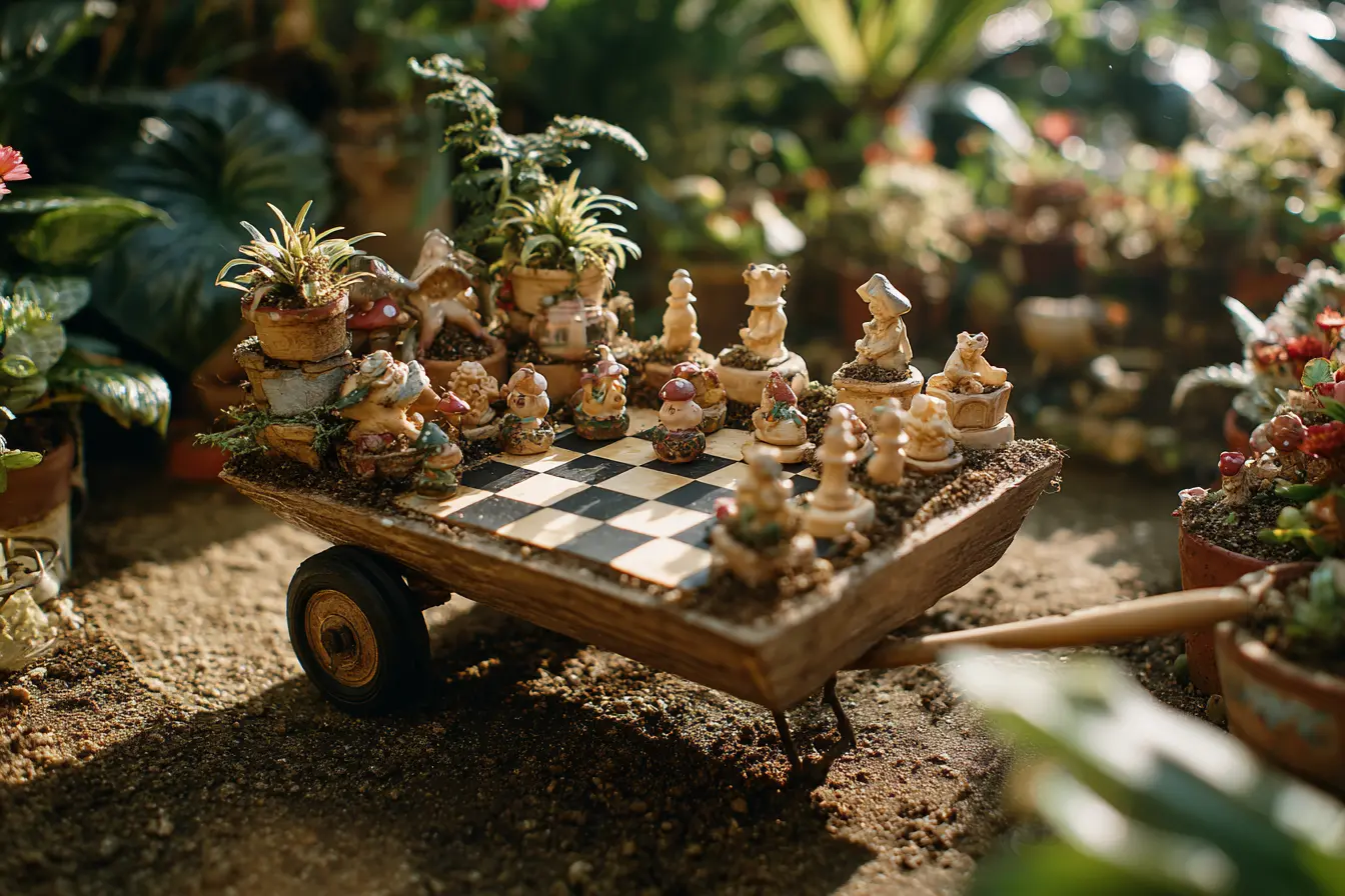 Fairy Garden Chess Corner