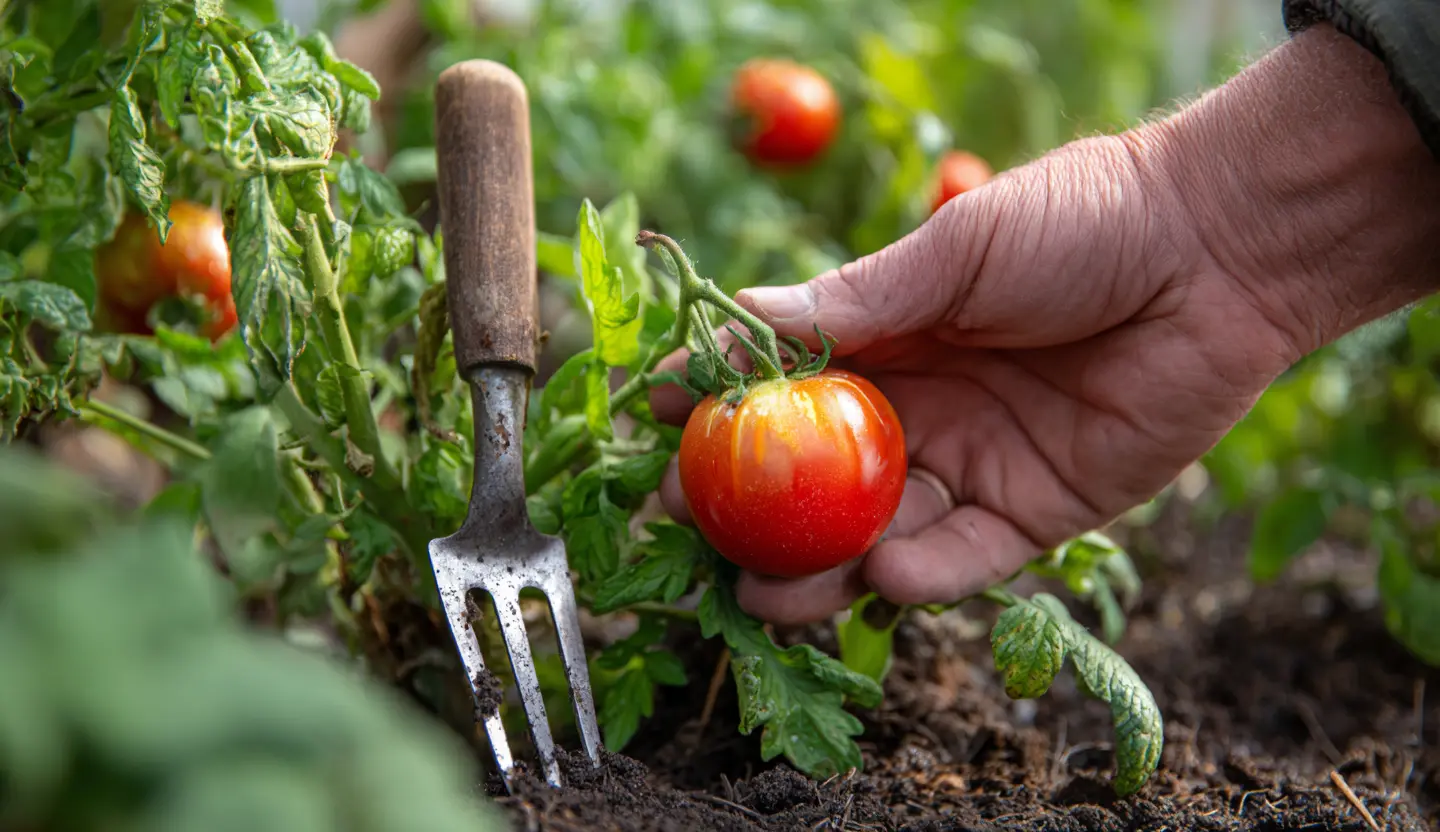 Tomatoes Thriving with the Right Container Size