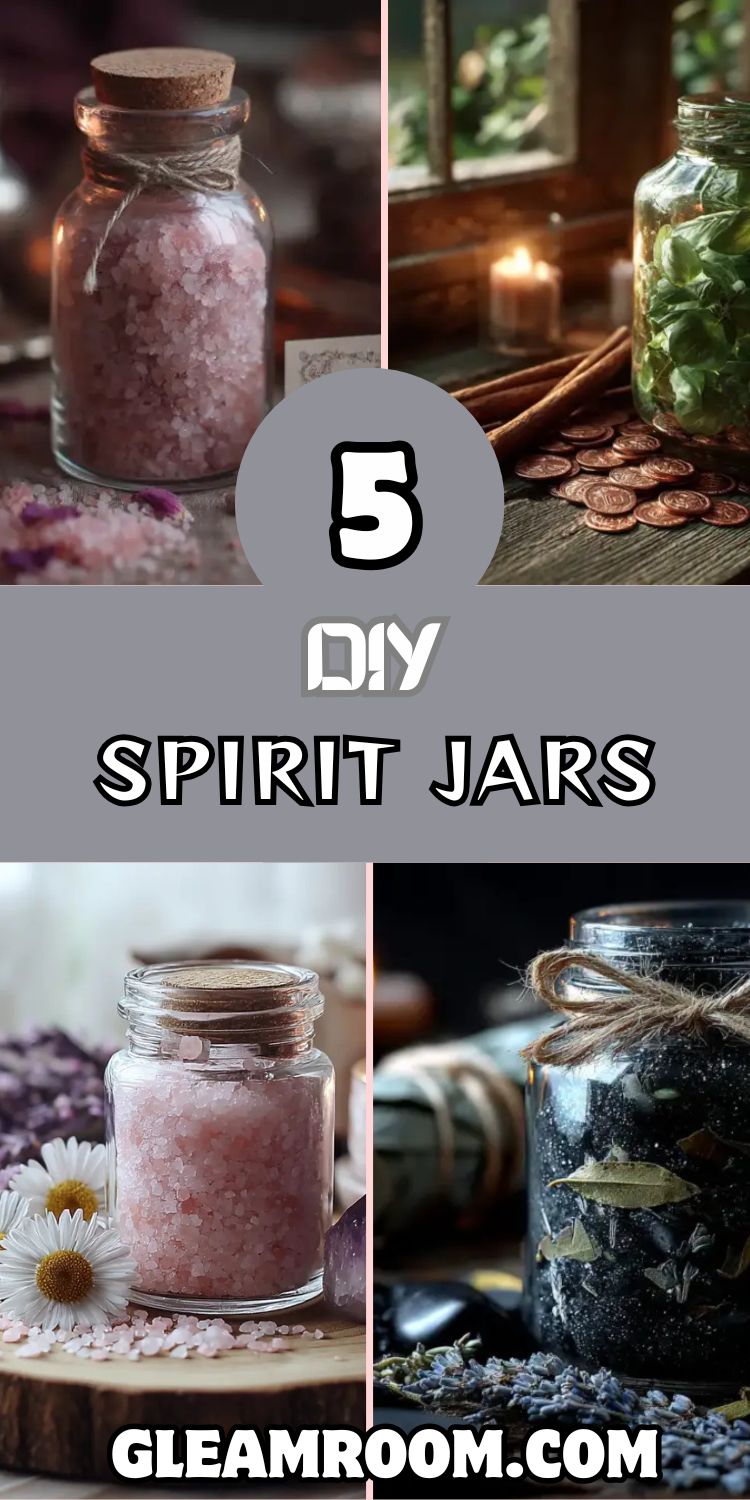 5 DIY Spirit Jars to Invite Positive Energy into Your Home