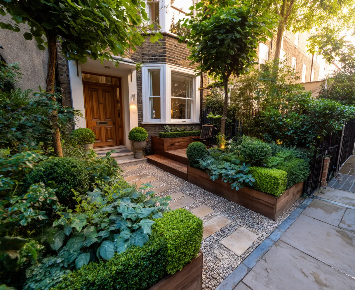 Stylish Front Garden with Clean Lines